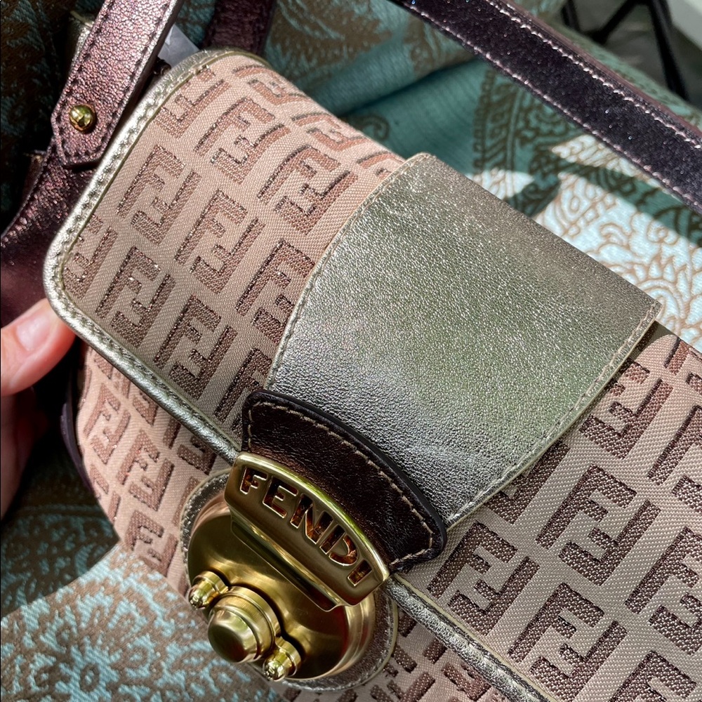 Fendi Tri-Color Metallic Mini Bag - Picture 3 of 6